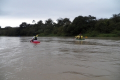 Descendo o rio Paraíba do Sul.
